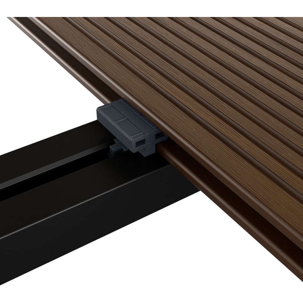 Placa KLIKSTROM WPC terasa, 220x14.5 cm, grosime 2.1 cm, maro inchis