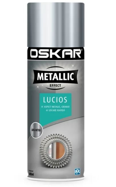 Oskar Metal Ef. Lucios Argin. 400Ml