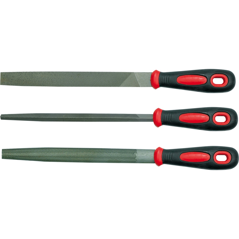 Set 3 pile pentru metal VOREL 25165, 200 mm