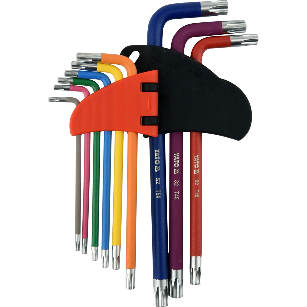 Cheie imbus YATO, T10-T50, otel, duritatea 58-62 HRC