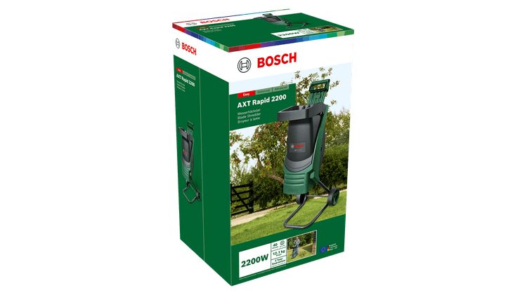 Tocator resturi vegetale, 2200 W, Bosch AXT Rapid