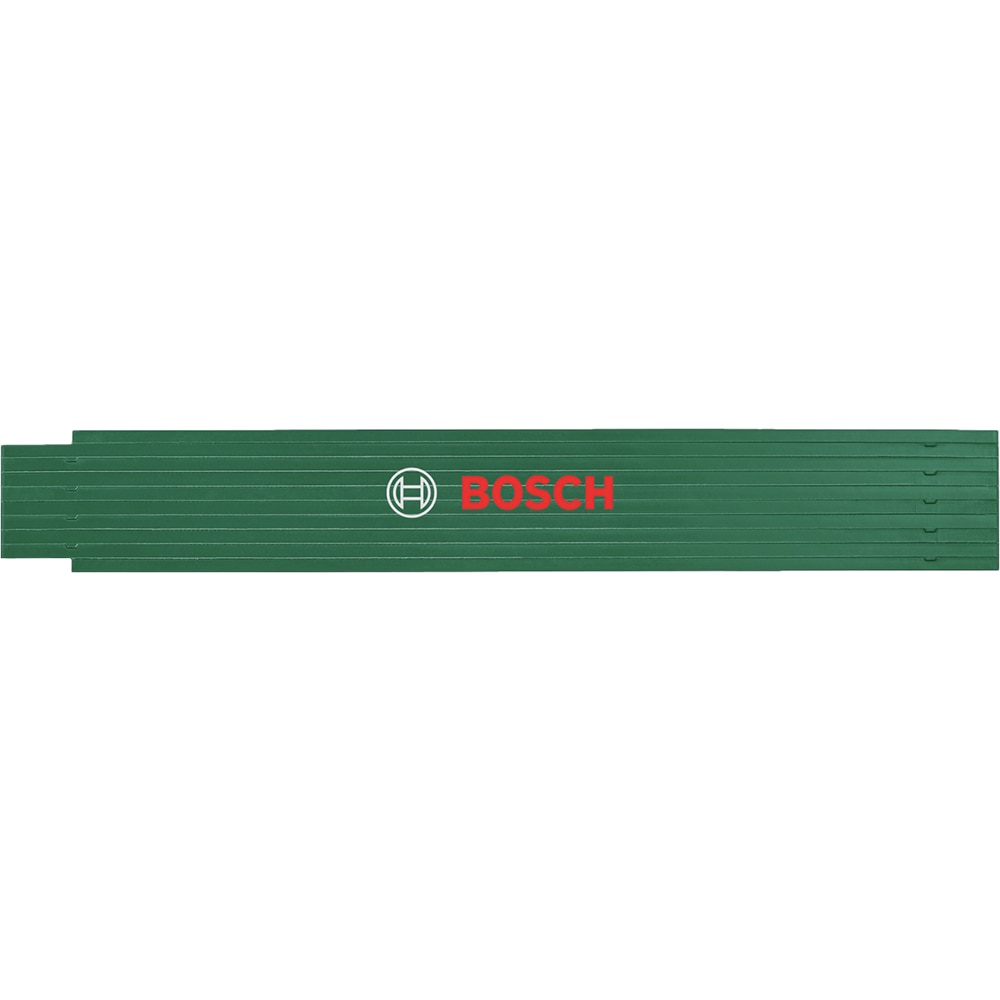 Metru de tamplarie pliabil BOSCH, 2 m, nailon armat si fibra de sticla, verde