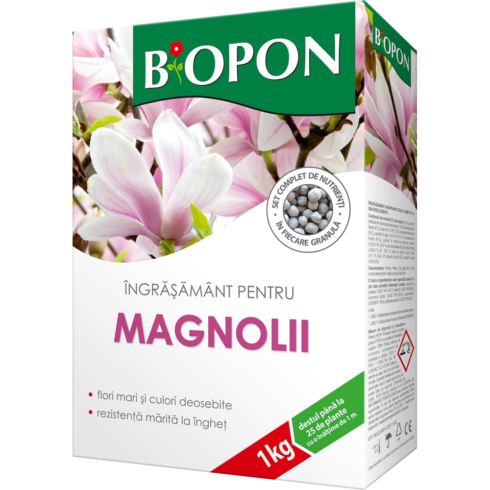 Ingrasamant pentru magnolii BIOPON, 1 kg