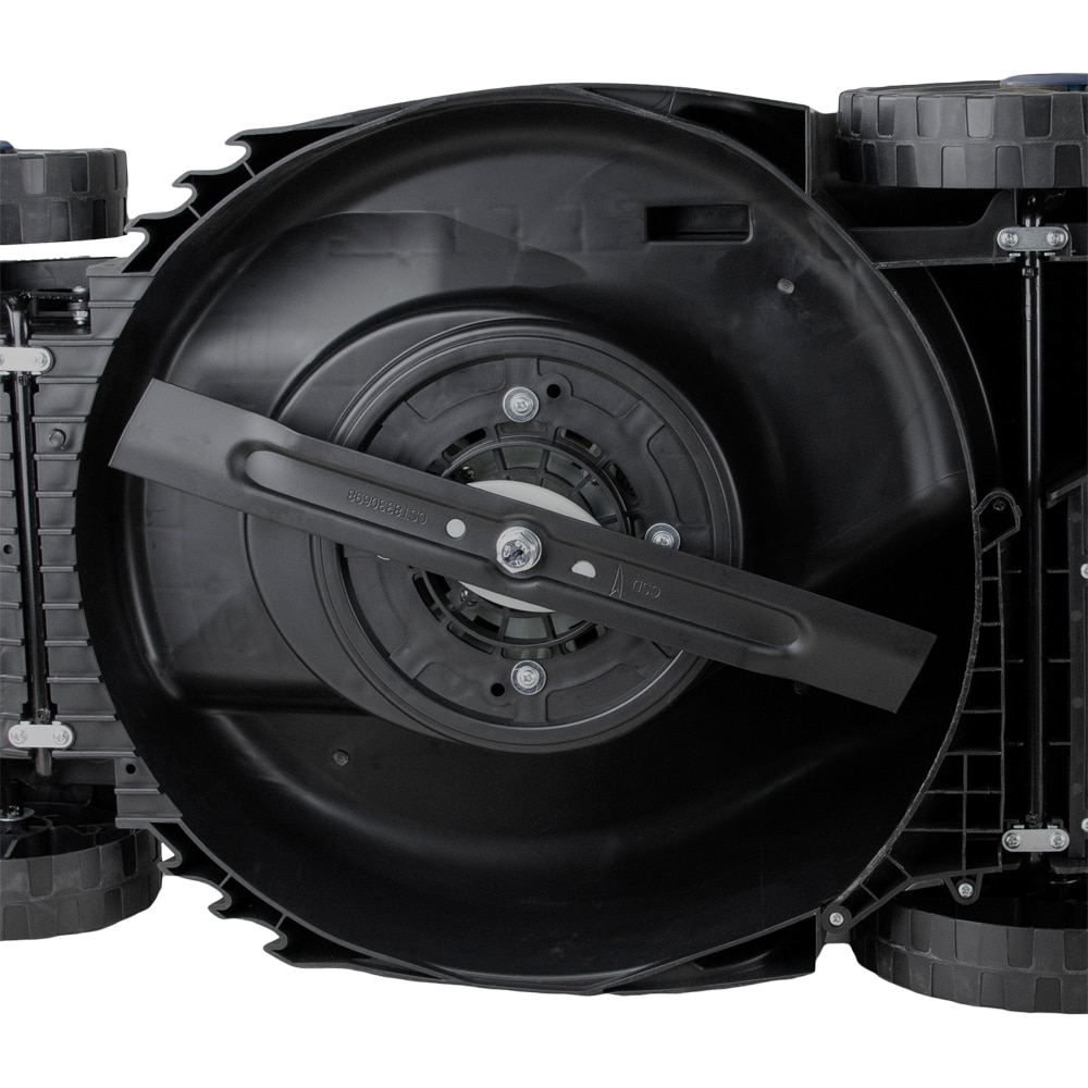 Kit Masina de tuns iarba PERFORMANCE POWER, 36V, 38 cm, 5 trepte taiere, cos 42 l, negru-rosu