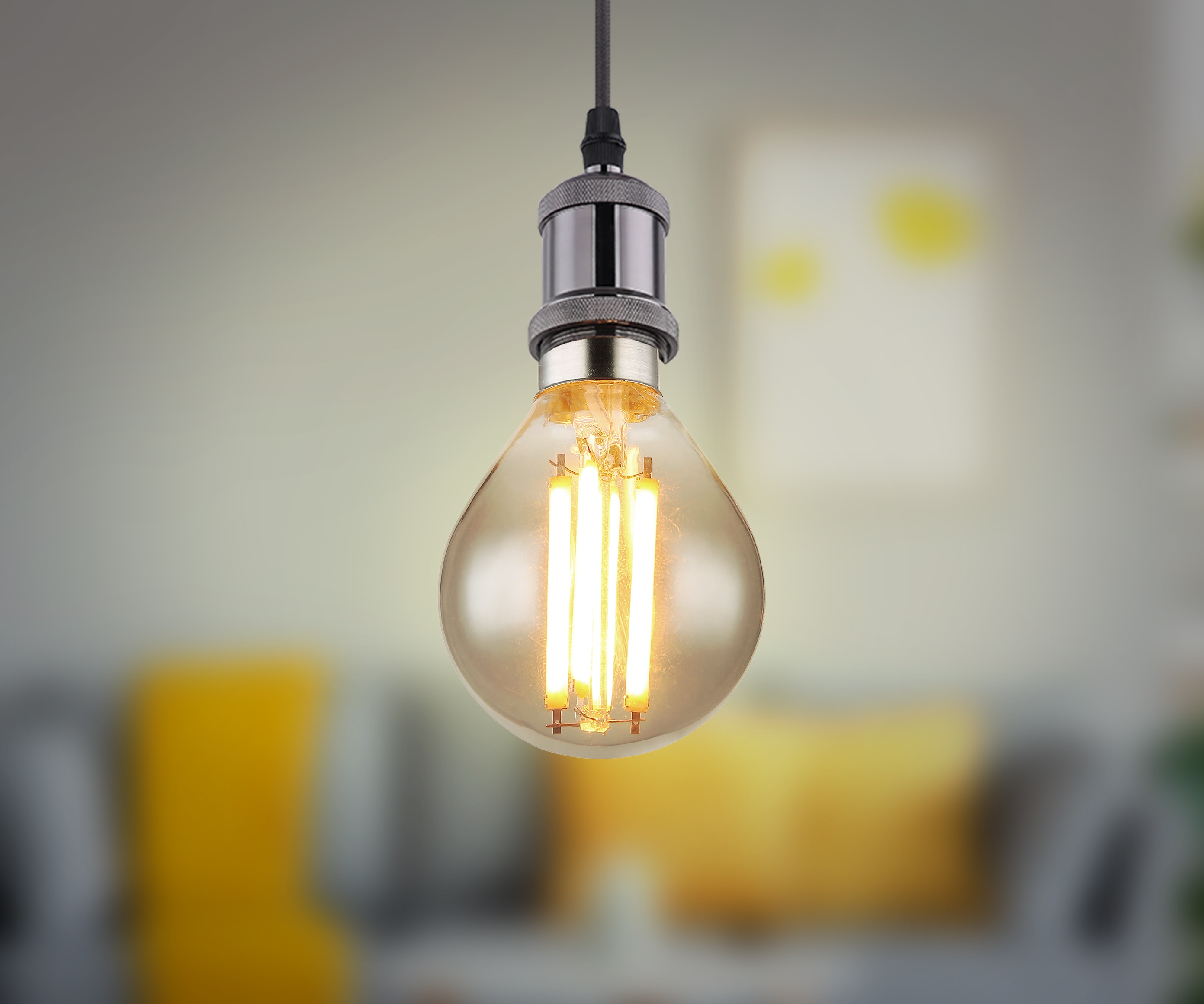 Bec Led Sticla Fumurie Argi E14 6W