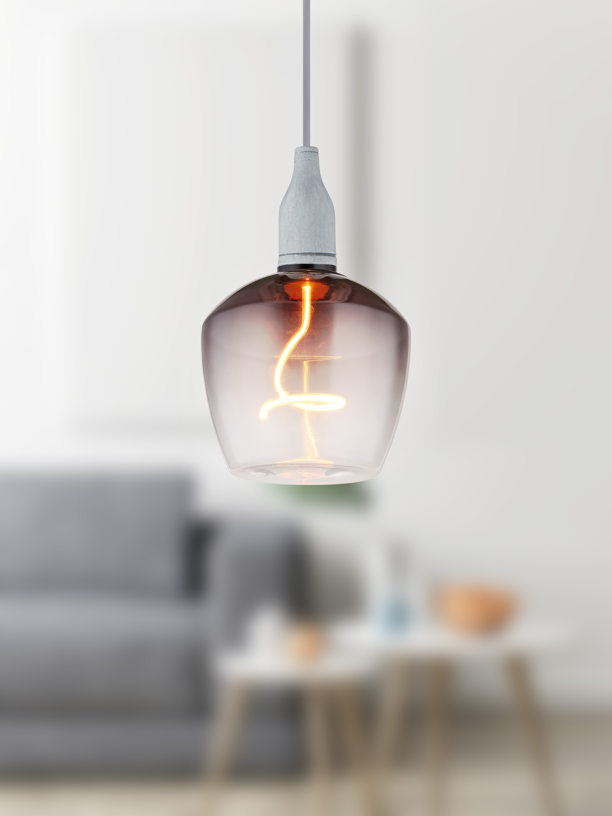Bec Led Sticla Fumurie Grad E27 4W
