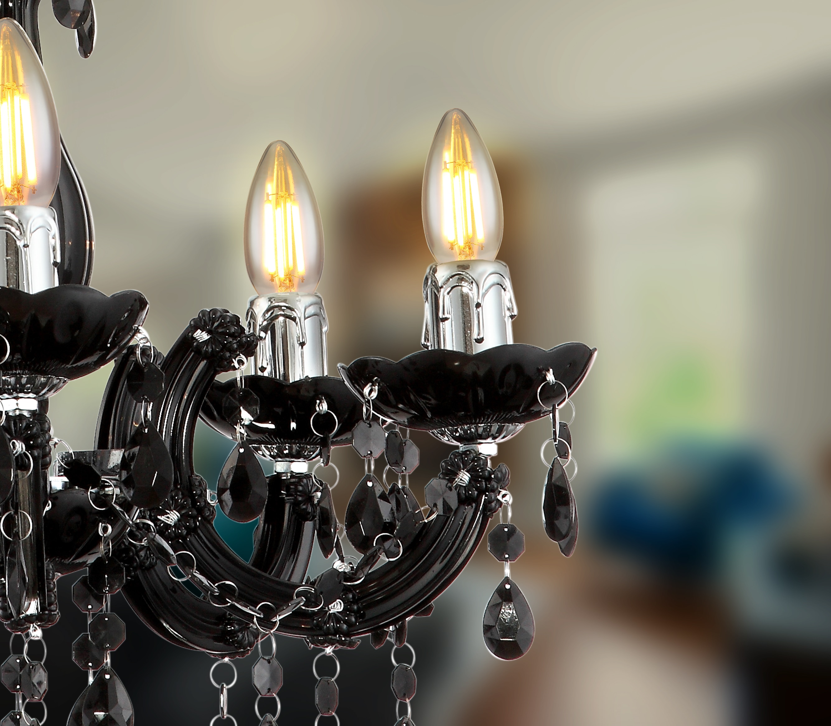 Bec Led Sticla Fumurie E14 6W