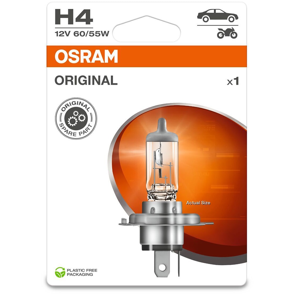 Bec auto OSRAM, H4, 12V, 55W
