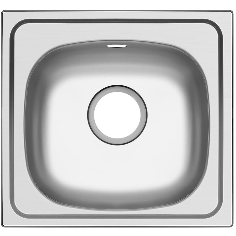 Chiuveta bucatarie Cooke & Lewis Bundt, 1 cuva, inox