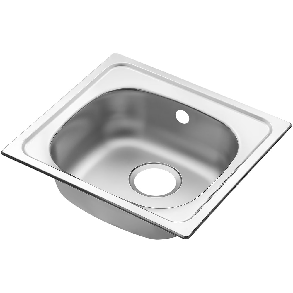 Chiuveta bucatarie Cooke & Lewis Bundt, 1 cuva, inox