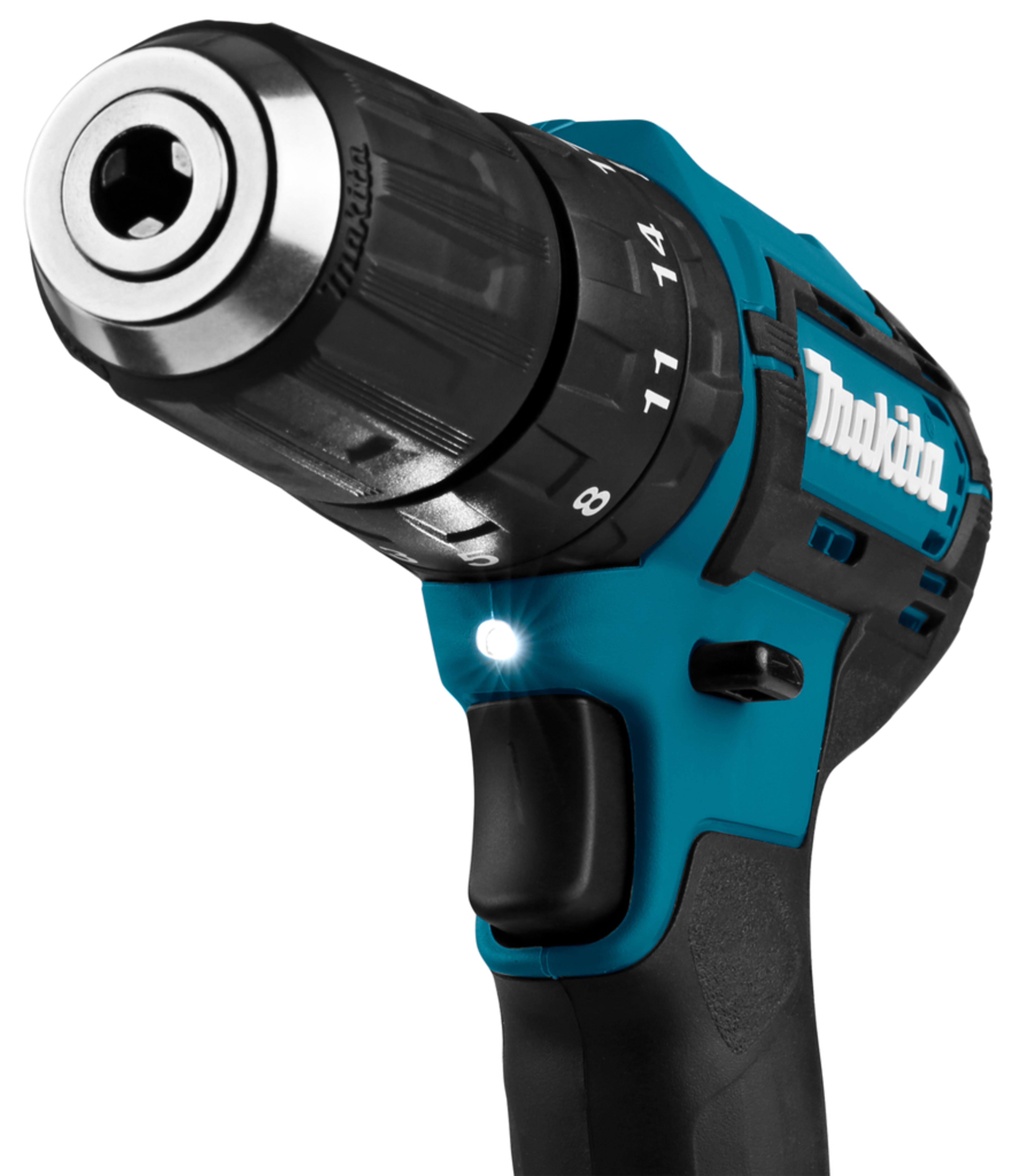 Masina de gaurit si insurubat cu percutie, acumulator 12V, 2x4Ah Makita HP333DSME