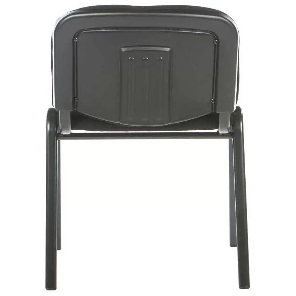 Scaun birou vizitator, textil, 53 x 40 x 76 cm, negru