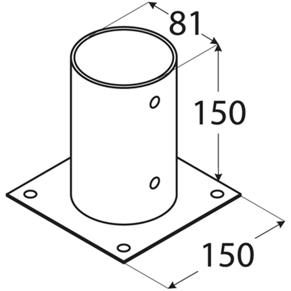 Camasuiala DMX 4844, otel, 81 x 150 x 2mm
