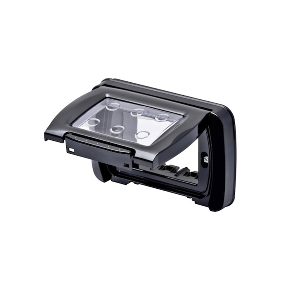 Rama entansare GEWISS SYS TOP, IP55, 4 module, negru