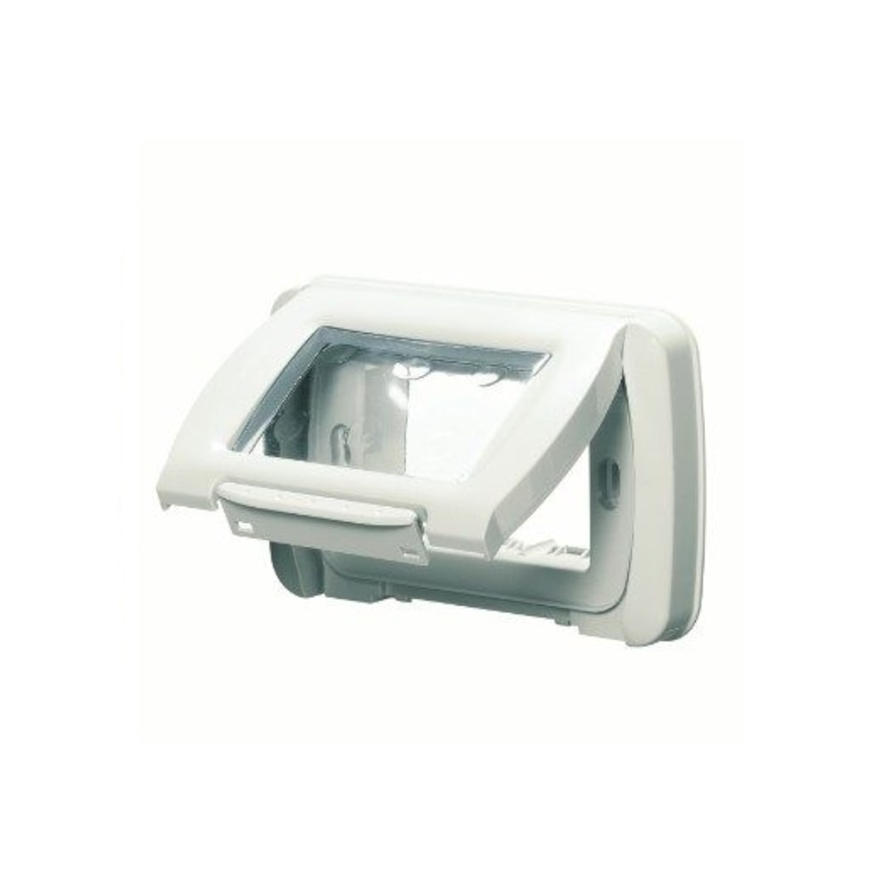 Rama entansare GEWISS SYS TOP, IP55, 3 module, alb