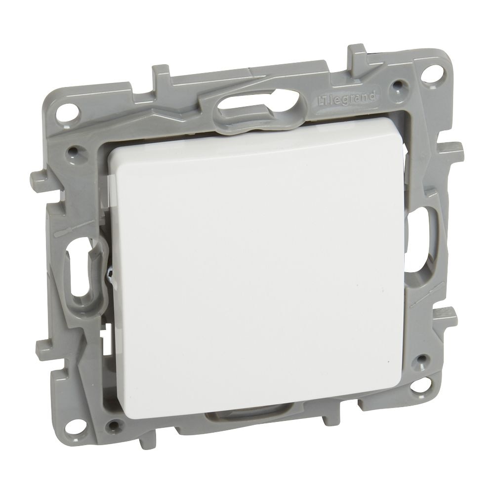 Niloe Intrerupator simplu alb fara rama