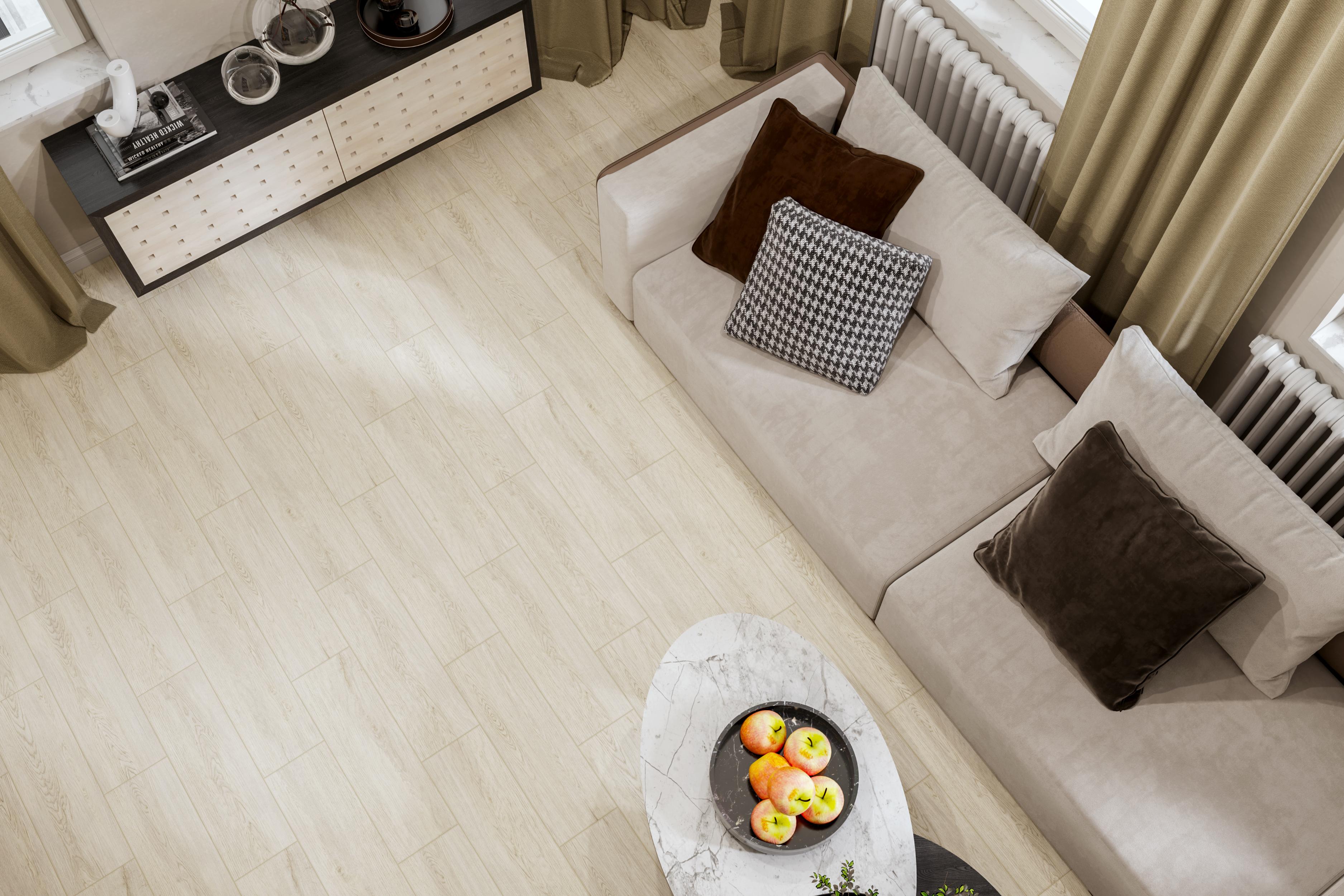 Gresie Landwood, bej, 20 x 65 cm, grosime 8 mm, 1.43 mp/cutie