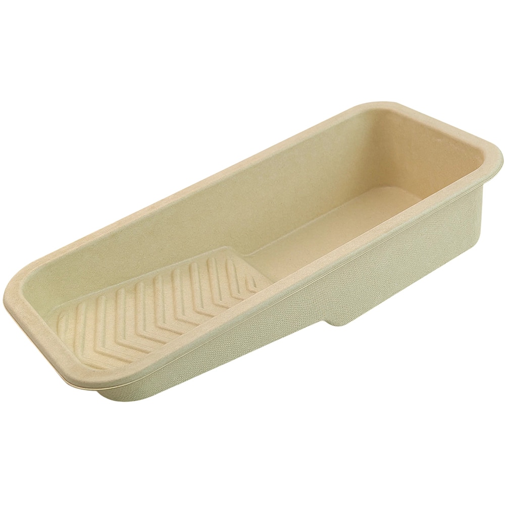 Captuseala pentru tava de vopsea GOODHOME, 34 x 7 x 10 cm, trestie de zahar, crem