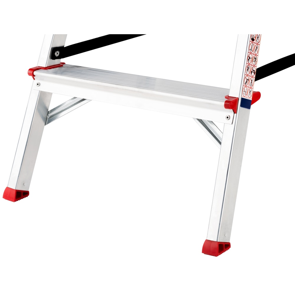 Scara pliabila STS, 5 trepte, 3.5m, aluminiu