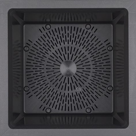 Jardiniera Millen, Antracit, 39 cm  Deroma