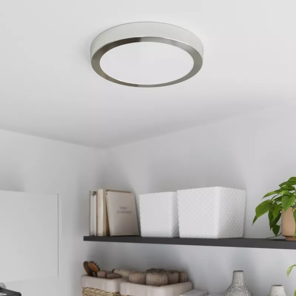 Plafoniera LED Aius GoodHome, 1800 lm, 30 cm, alb