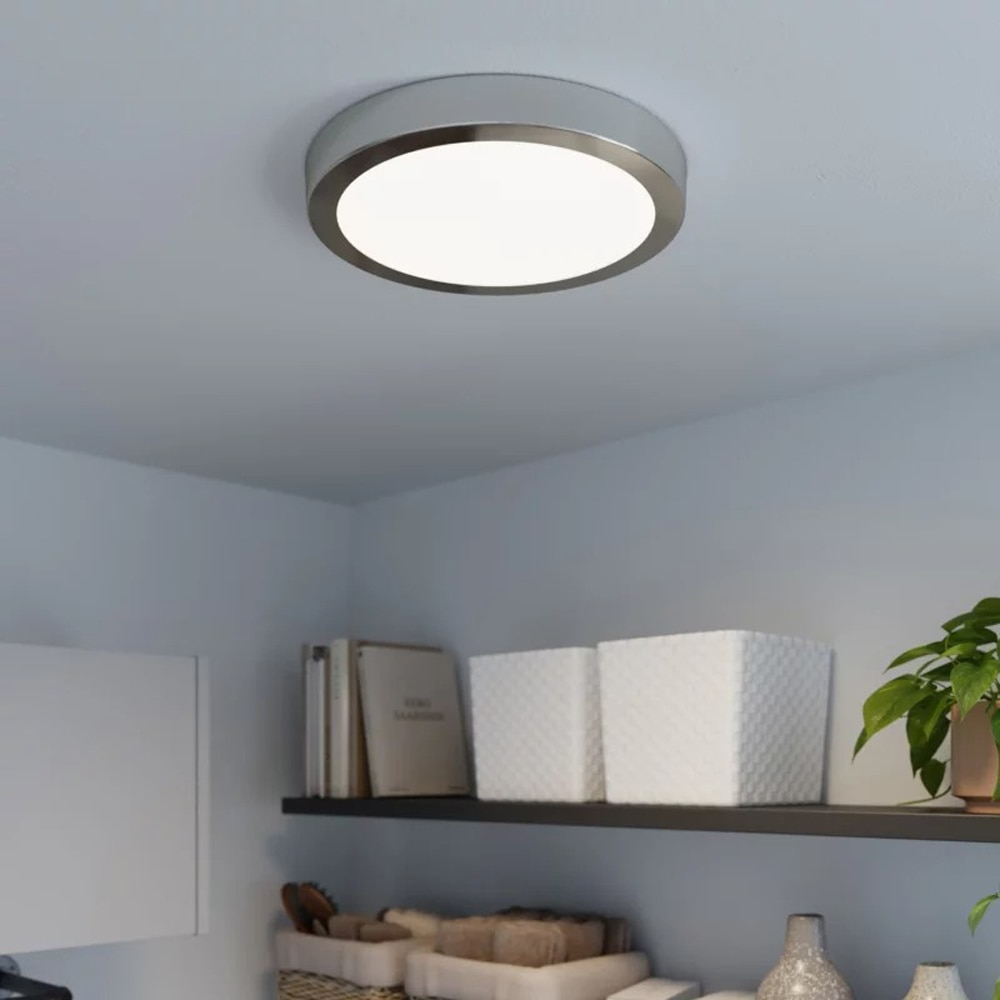 Plafoniera LED Aius GoodHome, 1800 lm, 30 cm, alb