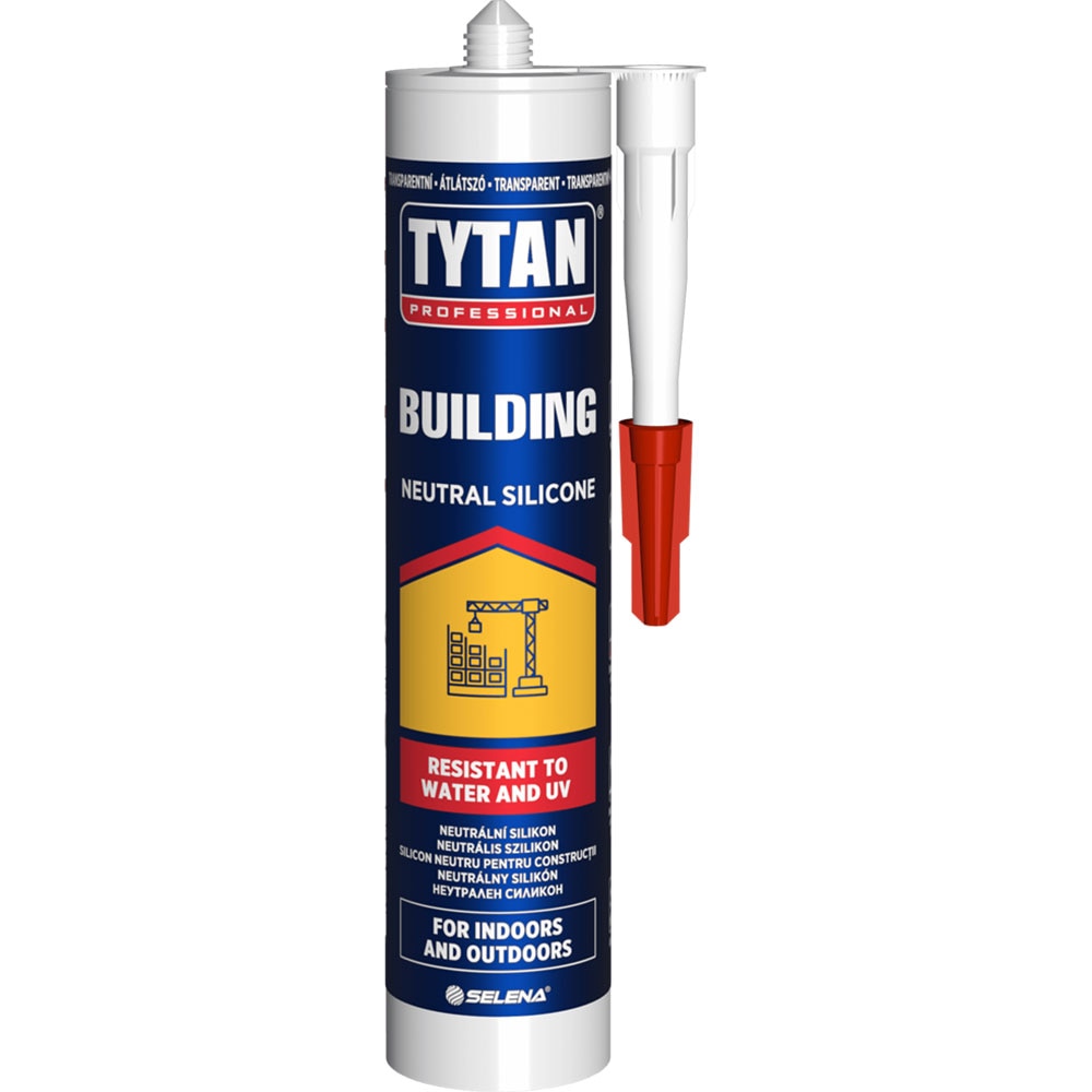 Silicon neutru TYTAN PROFESSIONAL Neutral Building Silicone, transparent, 280 ml