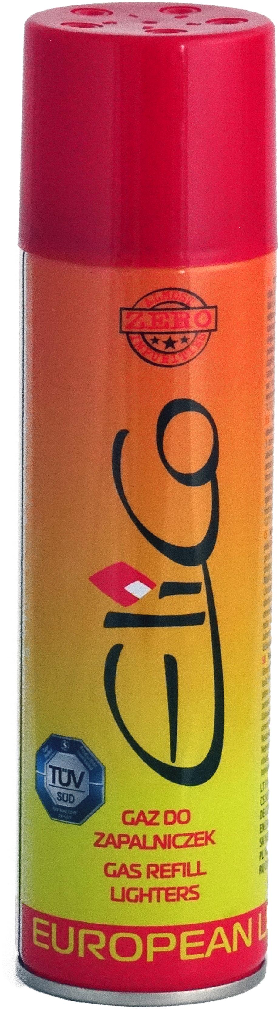 Spray rezerva gaz reumplere brichete ELICO, 250 ml