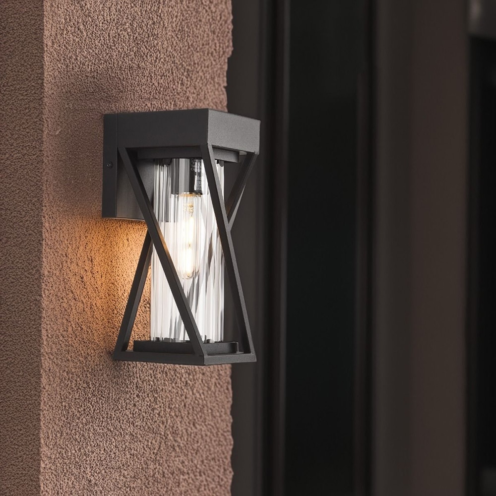 Aplica de exterior KLAUSEN Helena 3 KL133009, 15W, E27, Negru