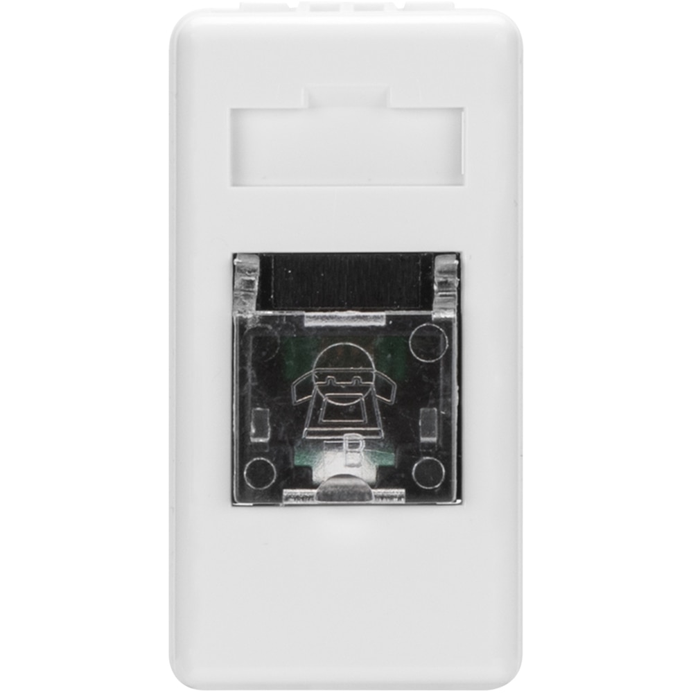 Priza electrica GEWISS GW20265DY02, interior, incastrat, IP40, 16A, alb