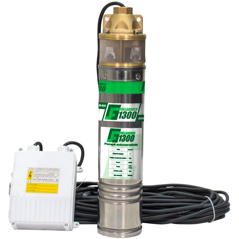 Pompa submersibila apa Full Garden 1300, 850 W, 2.2 m3/ora