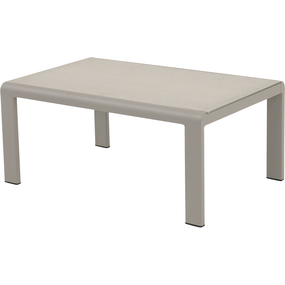 Set mobilier gradina GOODHOME Mallia, 4 piese, crem