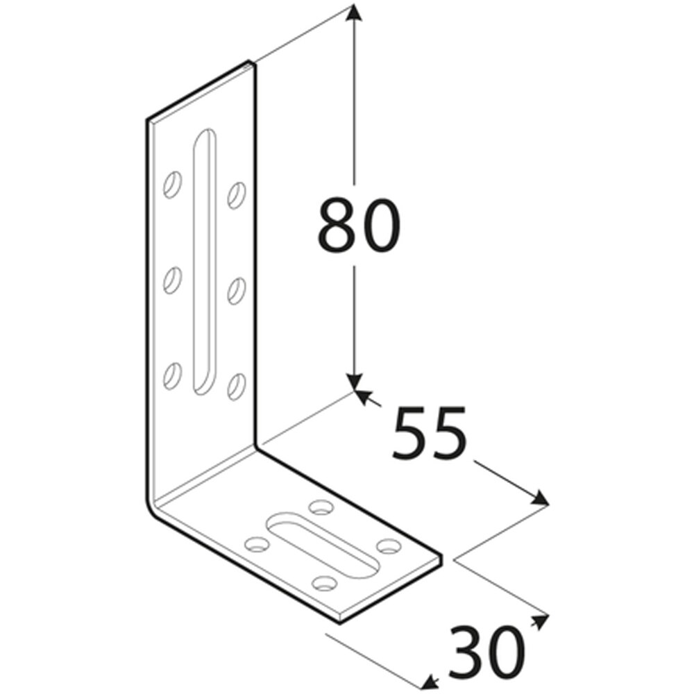 Coltar reglabil DMX , 80 x 55 x 2 mm, otel