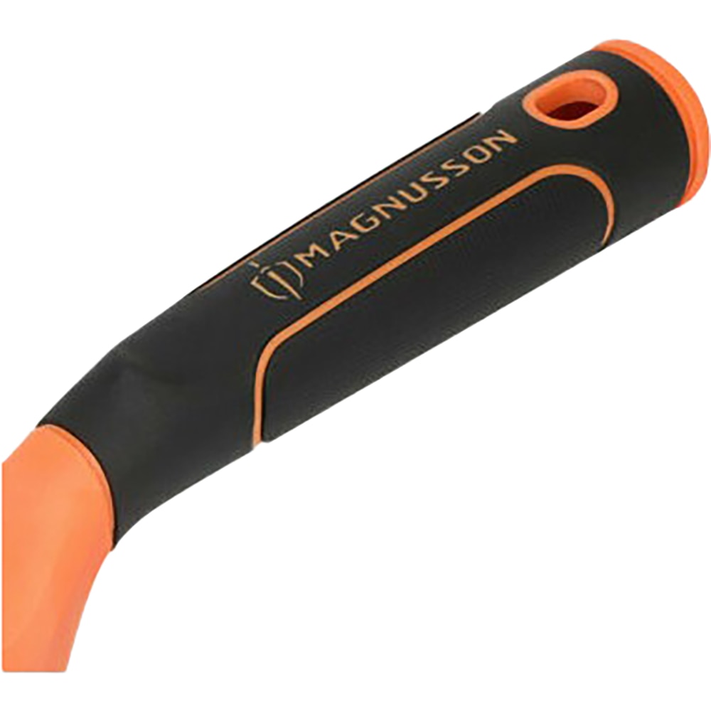 Perie sarma cu racleta MAGNUSSON, 29 cm, otel si plastic, negru/portocaliu