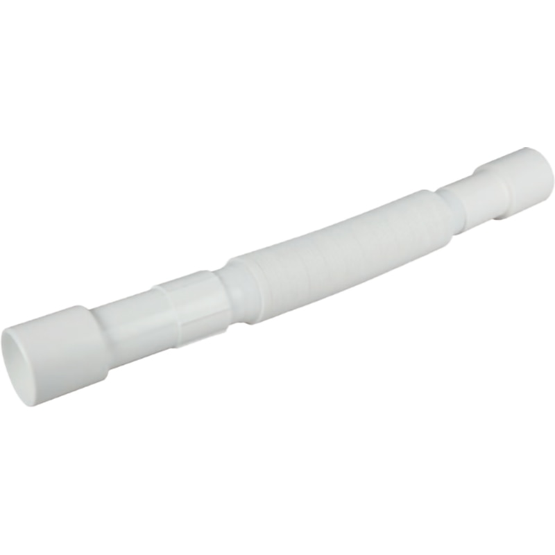 Racord flexibil EUROCIERE S72, extensibil, D 32/40 mm, 35-70 cm, alb