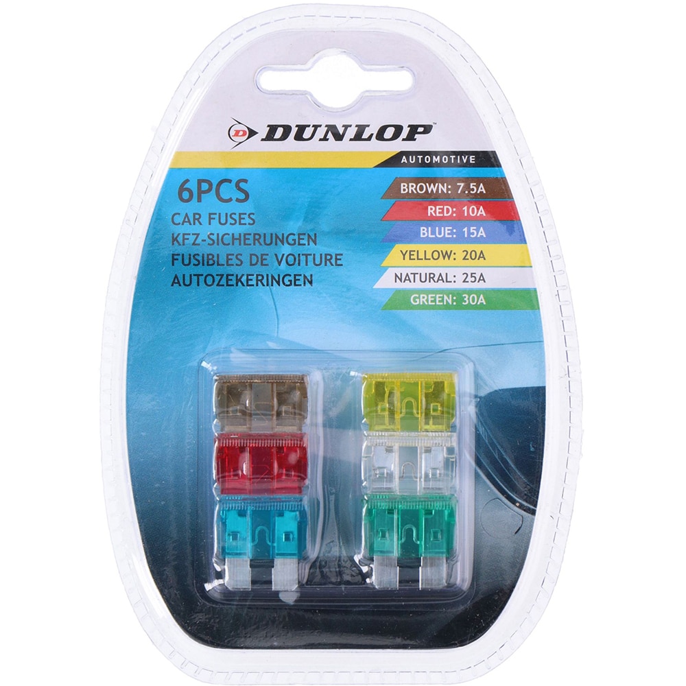 Sigurante auto DUNLOP, 6buc