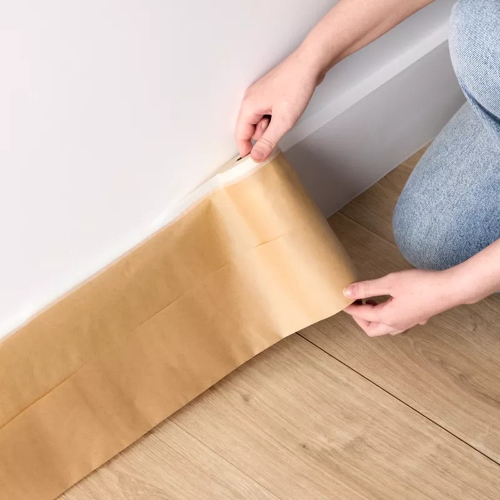 Banda adeziva pentru suprafete de lucru GoodHome, 25 m, bej