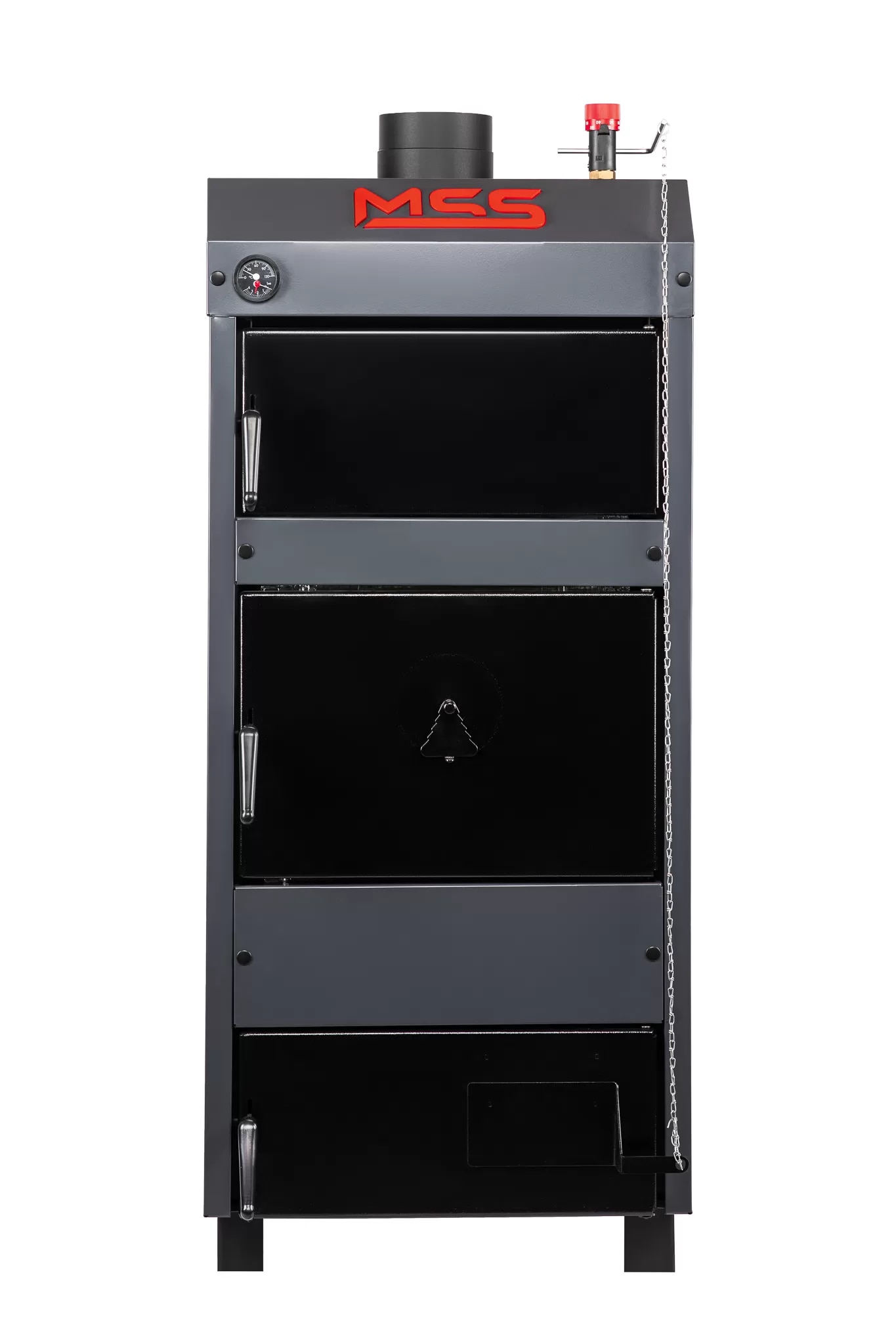 Cazan pe combustibil solid, 30 kW, 55 x 146 x 65 cm Eco Plus