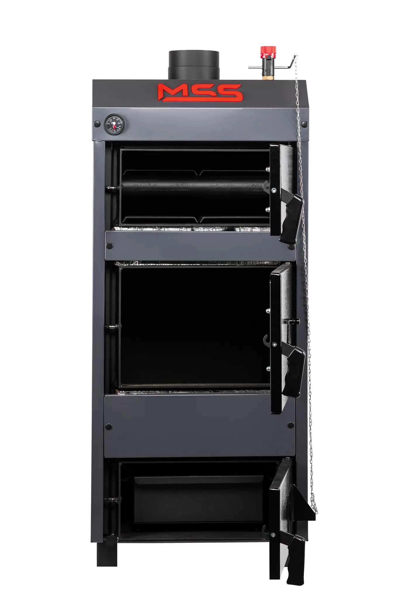 Cazan pe combustibil solid, 40 kW, 58.5 x 146 x 70.5 cm Eco Plus