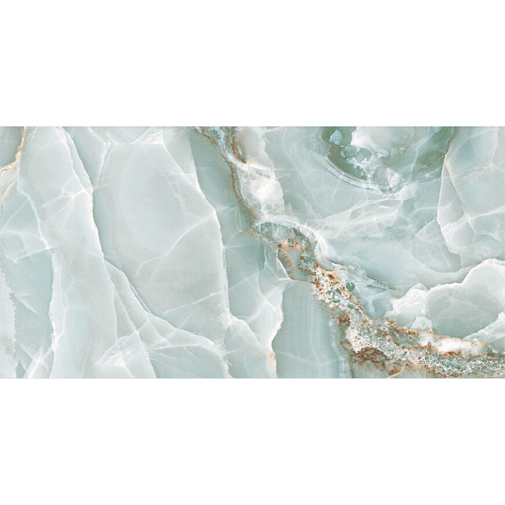 Gresie interior/exterior Articc Glossy, 60x120 cm, 1.44, m2/ cutie, PEI 4, verde