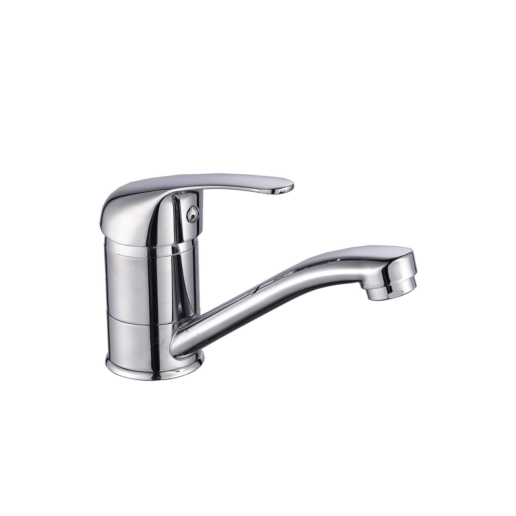 Baterie lavoar pipa mobila Seal, alama, finisaj cromat 