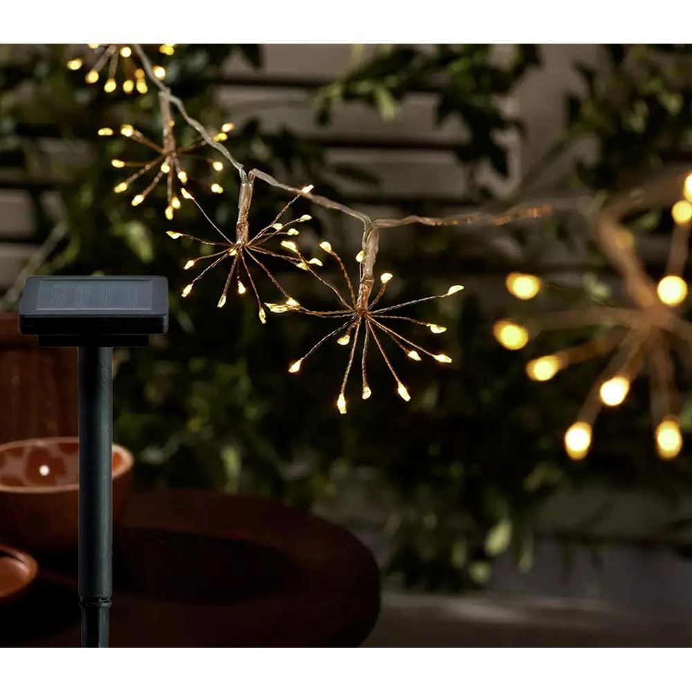 Ghirlanda LIGHTEX Twig Solar, IP44, 4m