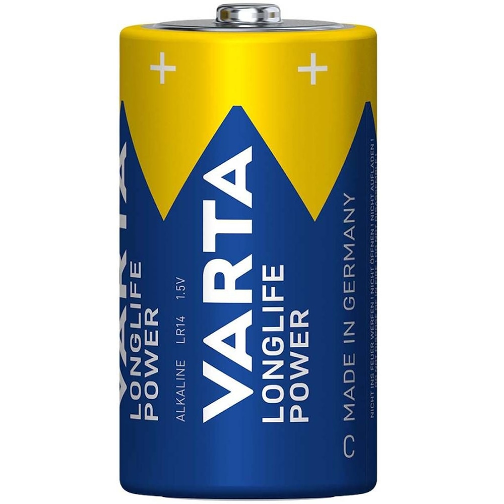 Baterii alcaline VARTA Longlife Power C LR14, 2 bucati
