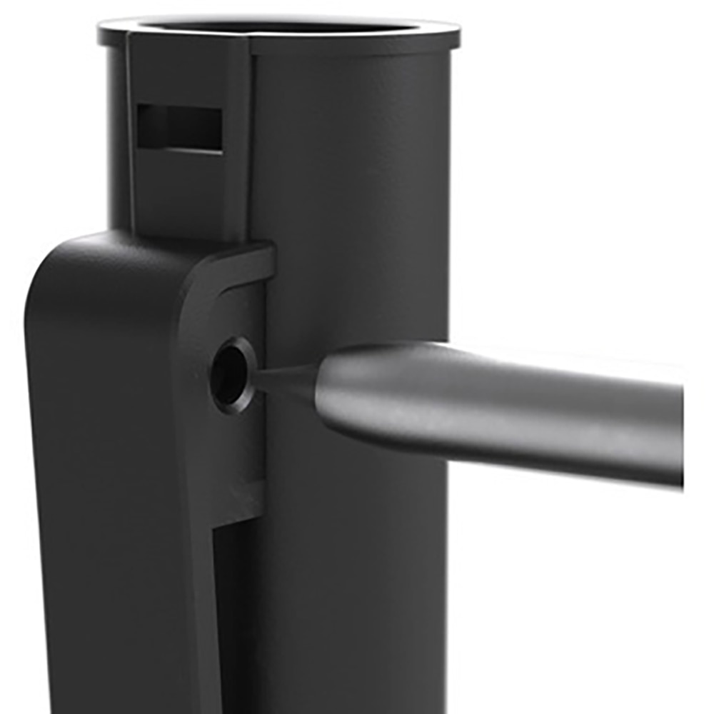 Creion tamplarie reincarcabil MAGNUSSON, HB, 2.8 mm, ABS si policarbonat, negru