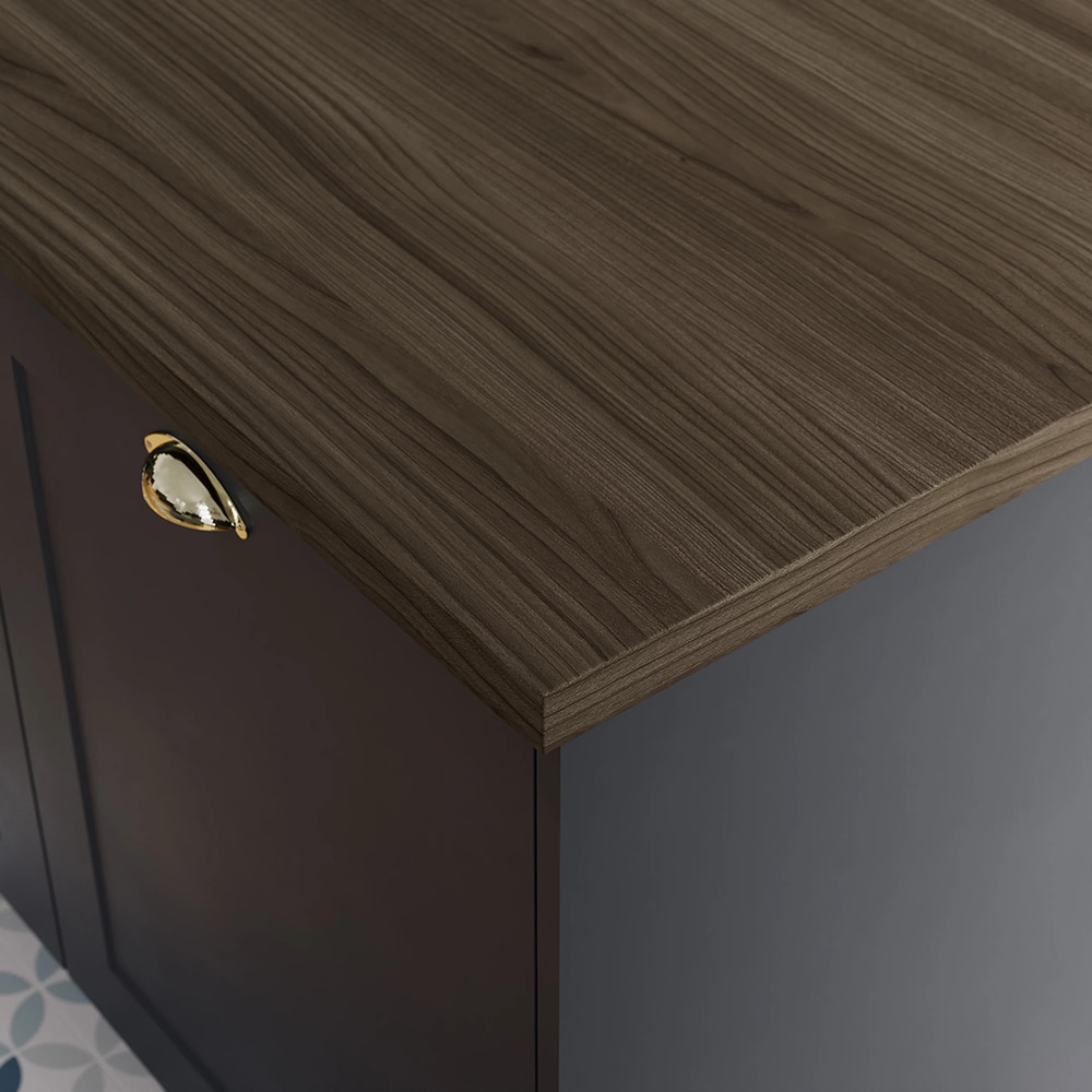 Blat bucatarie GOODHOME, 300 x 62 x 3.8 cm, PAL, maro