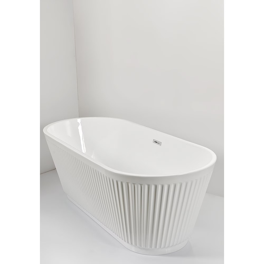 Cada baie freestanding SANOTECHNIK Tivoli G9046, acril, 170 x 75 x 58 cm, alb