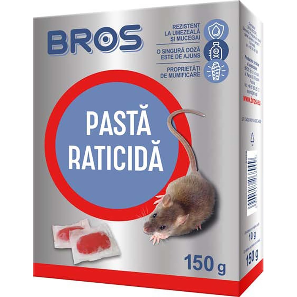 Pasta ratacida, BROS, 150 g