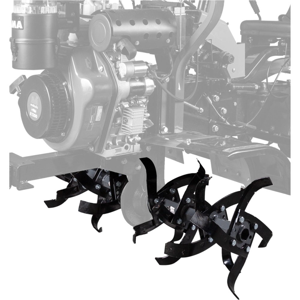 Freze pentru minitractor EVOTOOLS, metal, negru