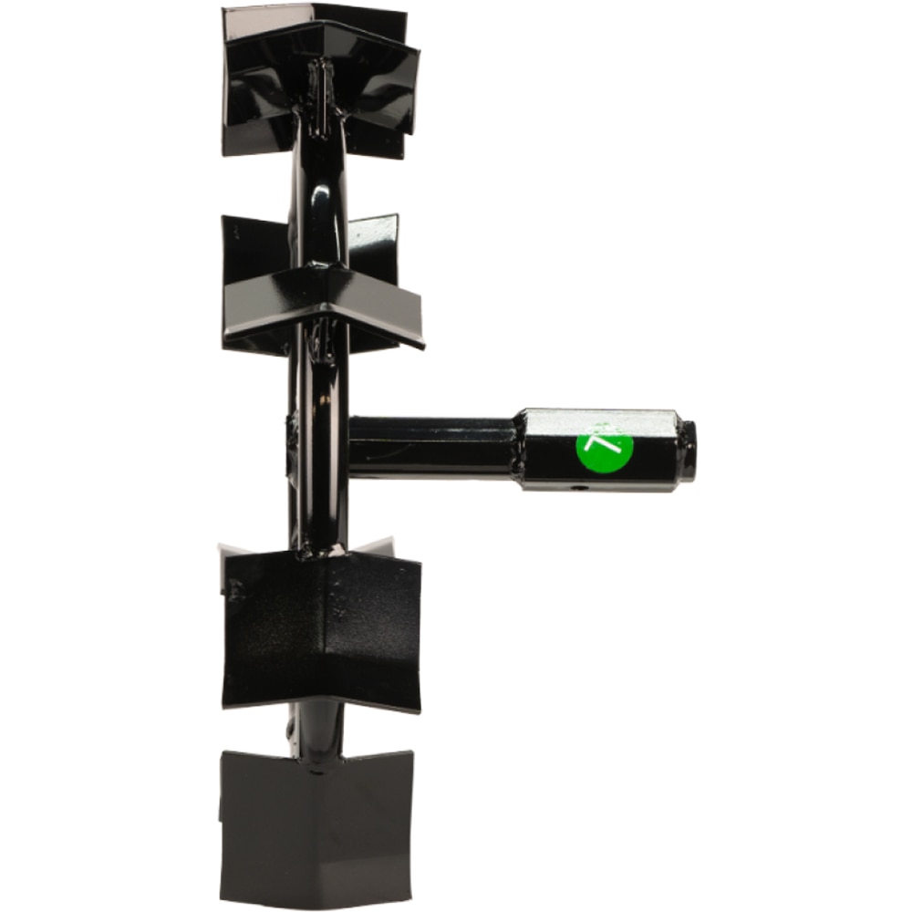 Roti metalice spate EVOTOOLS 683094, 2 bucati, metal, negru