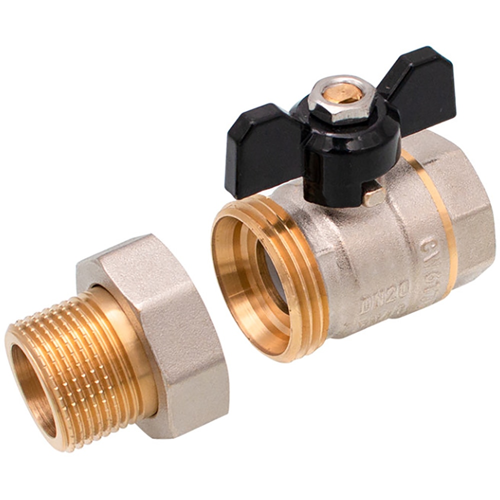 Robinet cu clapa fluture ERMETIQ ER-HMF12, 1/2", alama